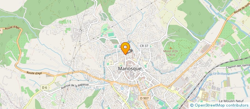 localisation de l'entreprise FATIMA à MANOSQUE