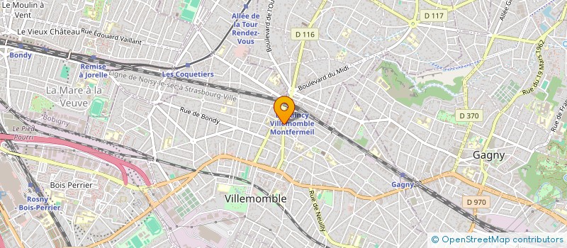 localisation de l'entreprise FATIMA à VILLEMOMBLE