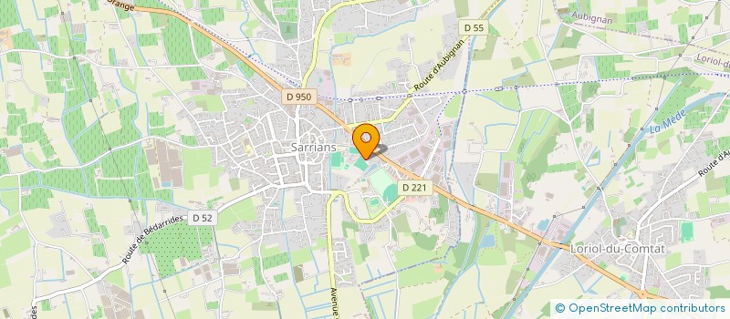 localisation de l'entreprise FATIMMO 84  SARRIANS