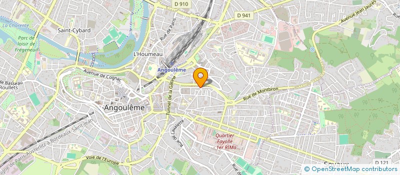 localisation de l'entreprise FATINEACADEMY à ANGOULEME