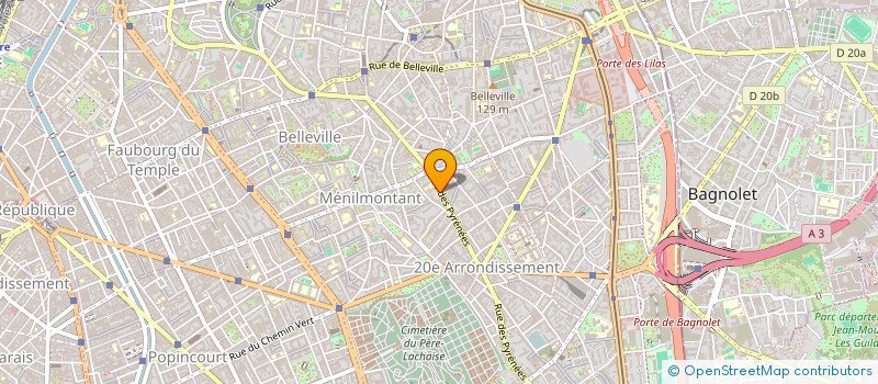 localisation de l'entreprise FATISA  PARIS