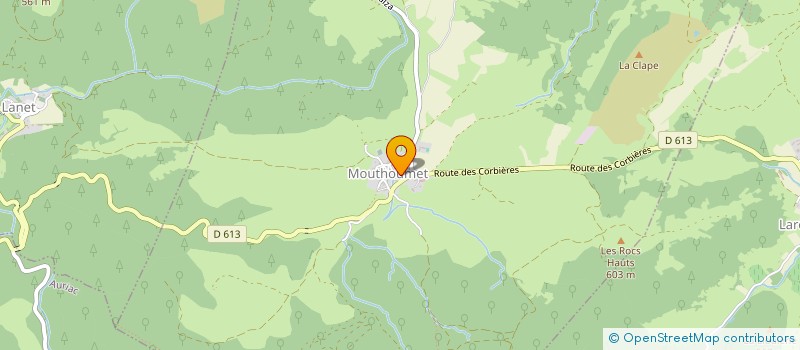 localisation de l'entreprise FATLOL 95  MOUTHOUMET