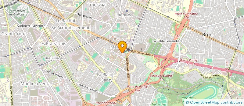 localisation de l'entreprise FATMA à LYON