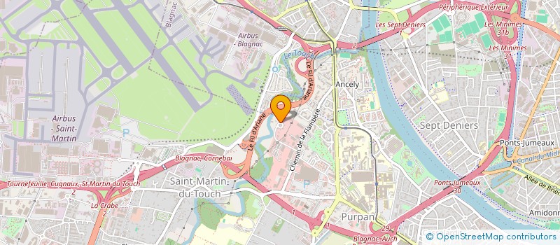 localisation de l'entreprise FATO à TOULOUSE