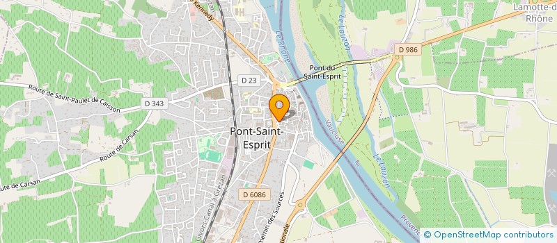 localisation de l'entreprise FATONS  PONT-SAINT-ESPRIT