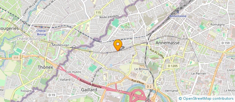 localisation de l'entreprise FATOU  GAILLARD