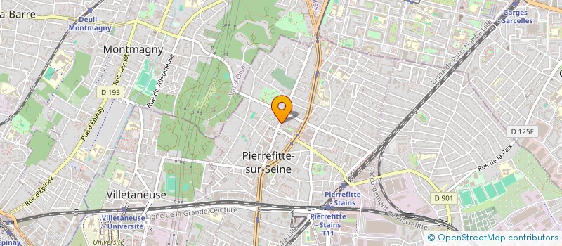 localisation de l'entreprise FATOU COSMETIQUES SARL à PIERREFITTE-SUR-SEINE