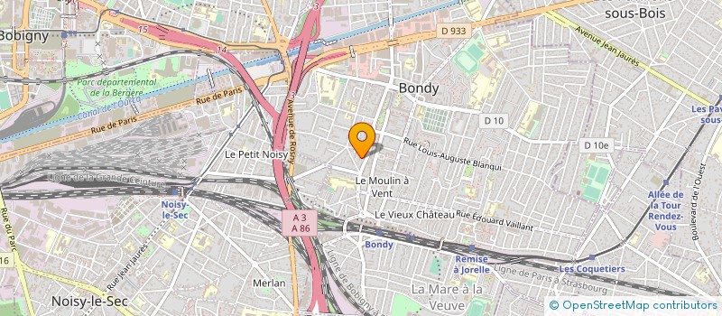 localisation de l'entreprise FATOU DANCE AND DRUM  BONDY