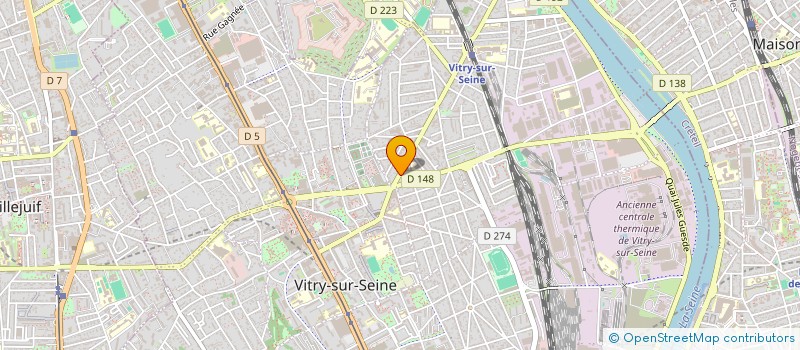 localisation de l'entreprise FATOUDOM à VITRY-SUR-SEINE