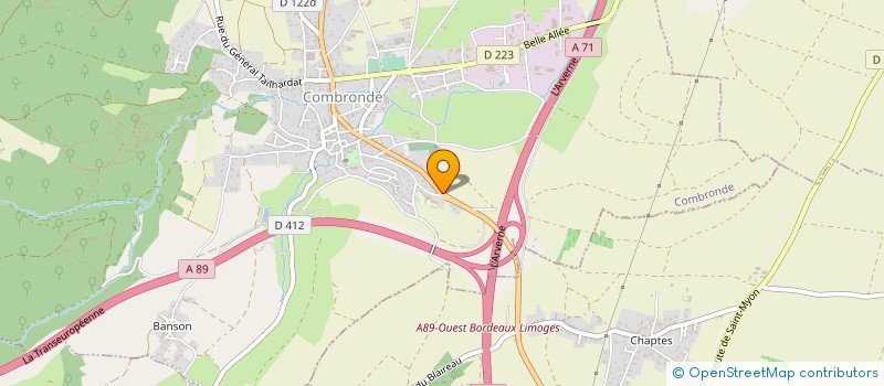 localisation de l'entreprise FATP  CHATEL-GUYON