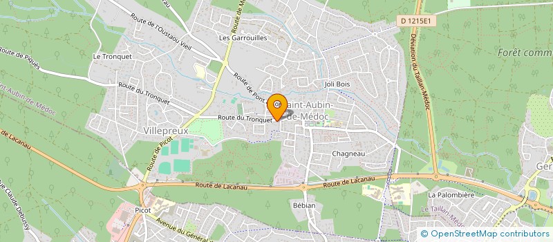 localisation de l'entreprise FATQJ  SAINT-AUBIN-DE-MEDOC