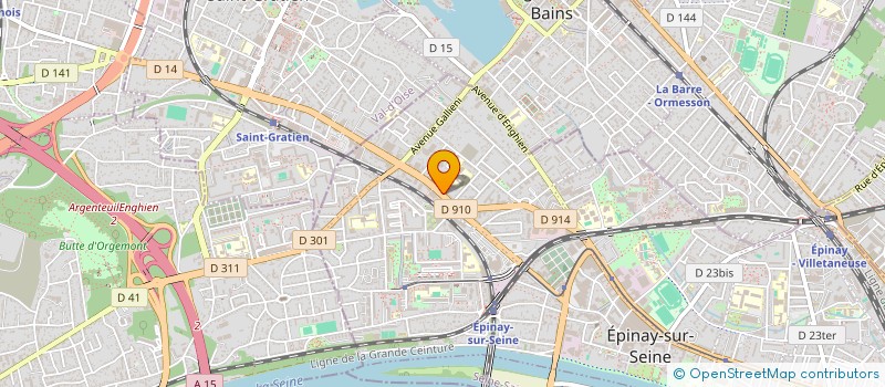 localisation de l'entreprise FATSA 5  EPINAY-SUR-SEINE