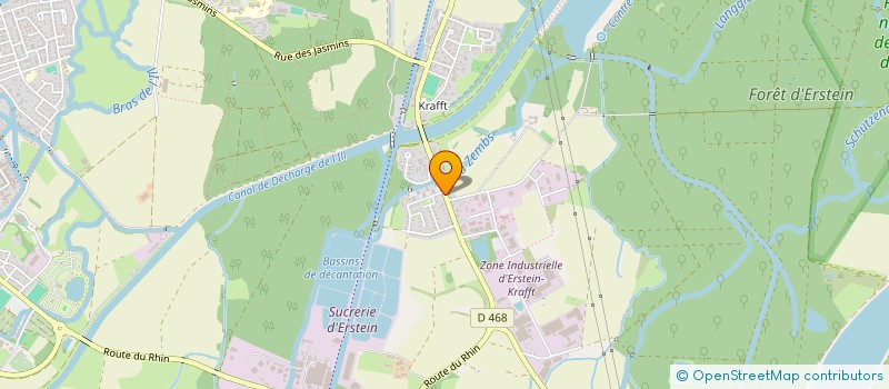 localisation de l'entreprise FATSAI  HINDISHEIM