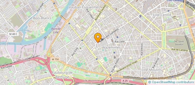 localisation de l'entreprise FATSOU à LILLE