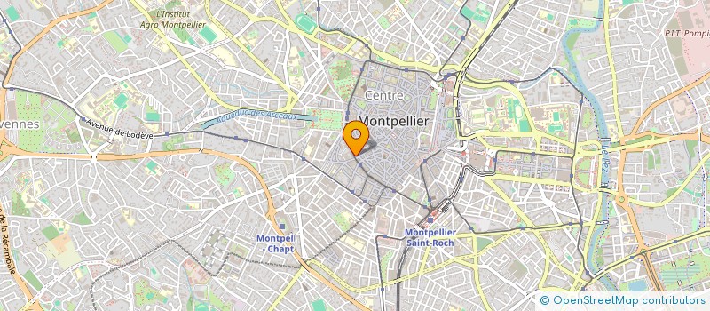 localisation de l'entreprise FATSPIRIT à MONTPELLIER