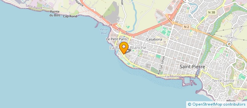 localisation de l'entreprise FATTA à SAINT-PIERRE