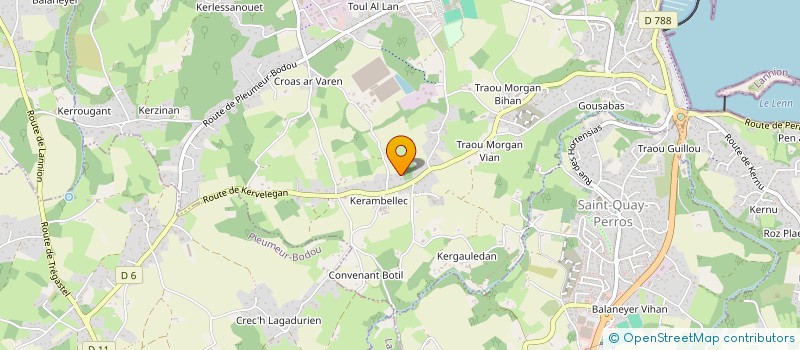 localisation de l'entreprise FATTO  PERROS-GUIREC