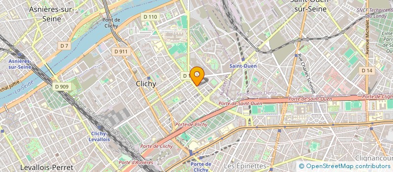 localisation de l'entreprise FATTOUCHE à CLICHY