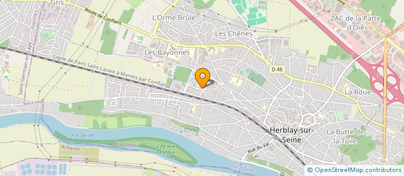 localisation de l'entreprise FATTOUTA  HERBLAY-SUR-SEINE