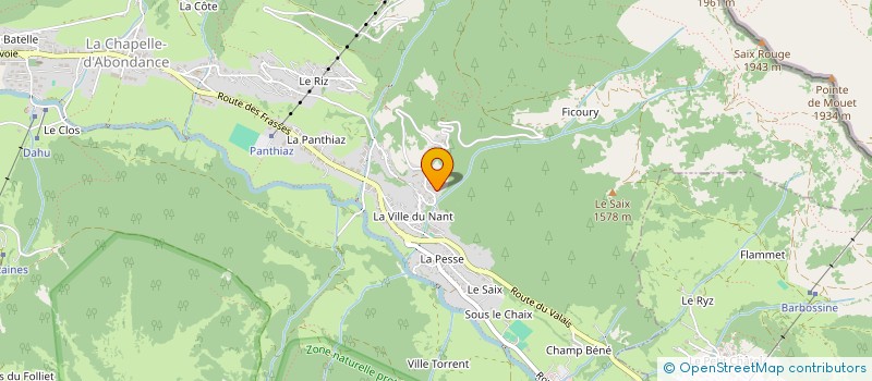 localisation de l'entreprise FATUM  LA CHAPELLE D'ABONDANCE