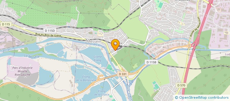 localisation de l'entreprise FATY AMBULANCES  MESSEIN