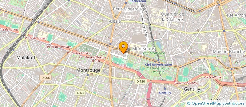 localisation de l'entreprise FATY VOYAGES  PARIS
