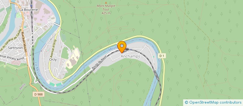 localisation de l'entreprise FAU  ANCHAMPS