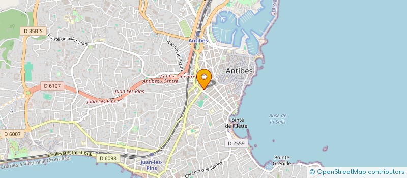 localisation de l'entreprise FAU MY à ANTIBES