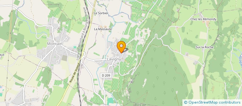localisation de l'entreprise FAUBOURG 212  LAVIGNY