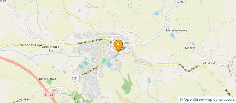 localisation de l'entreprise FAUBOURG 31  PUYLAURENS