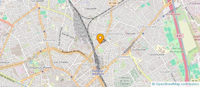 localisation de l'entreprise FAUBOURG 32  TOULOUSE