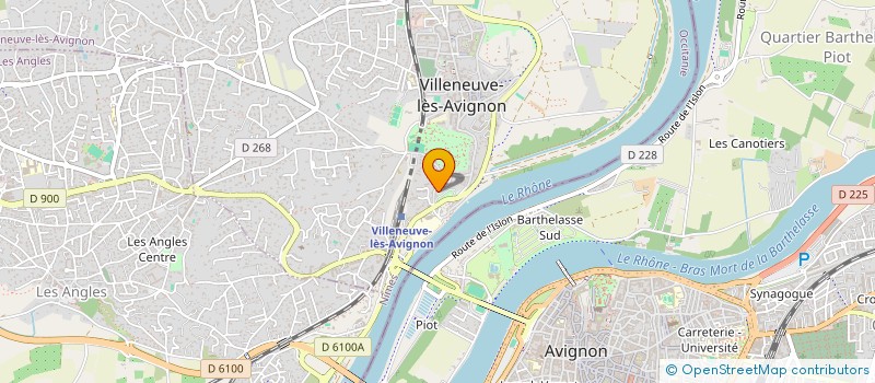 localisation de l'entreprise FAUBOURG 63  VILLENEUVE-LES-AVIGNON