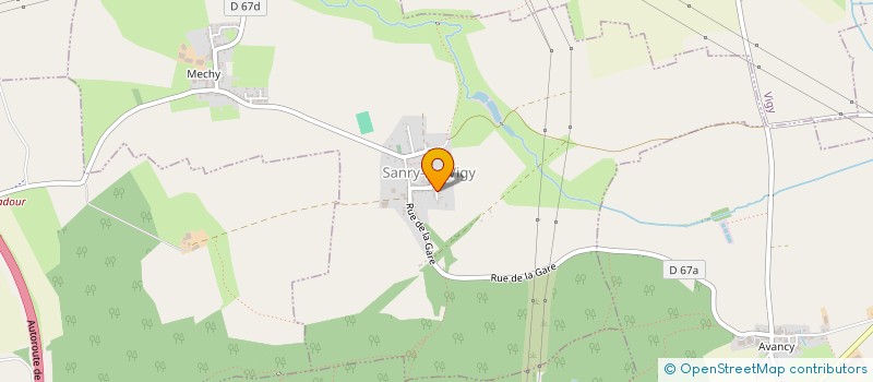 localisation de l'entreprise FAUBOURG  SANRY-LES-VIGY