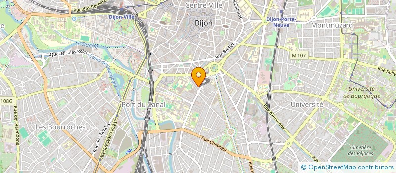 localisation de l'entreprise FAUBOURG DE ROUBAIX à DIJON