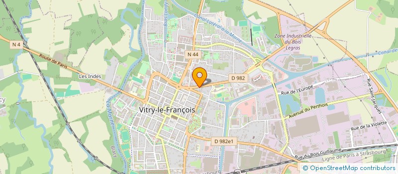 localisation de l'entreprise FAUBOURG DE VITRY BRULE à VITRY-LE-FRANCOIS