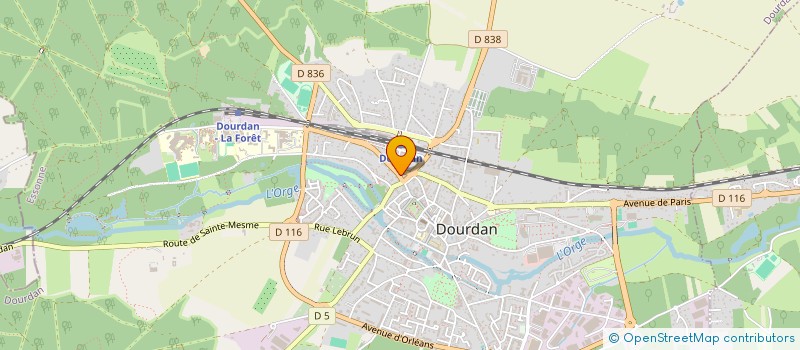 localisation de l'entreprise FAUBOURG IMMO 2 M à DOURDAN