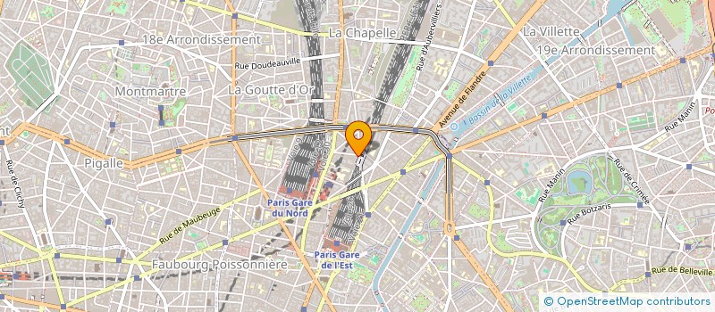 localisation de l'entreprise FAUBOURG INVESTISSEMENT  PARIS