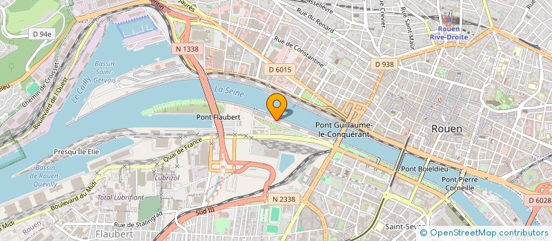 localisation de l'entreprise FAUBOURG SAINT ANTOINE à ROUEN