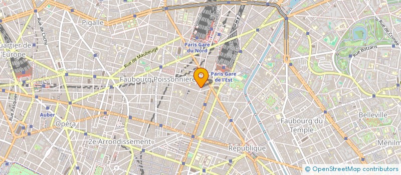 localisation de l'entreprise FAUBOURG SAINT DENIS PARIS  PARIS