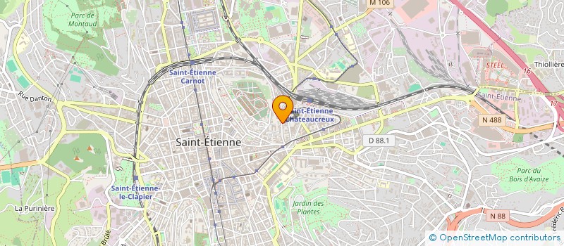 localisation de l'entreprise FAUBOURG SAINT HONORE à SAINT-ETIENNE