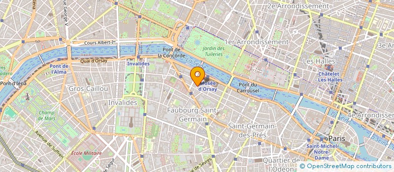 localisation de l'entreprise FAUBOURGS DE PARIS  PARIS