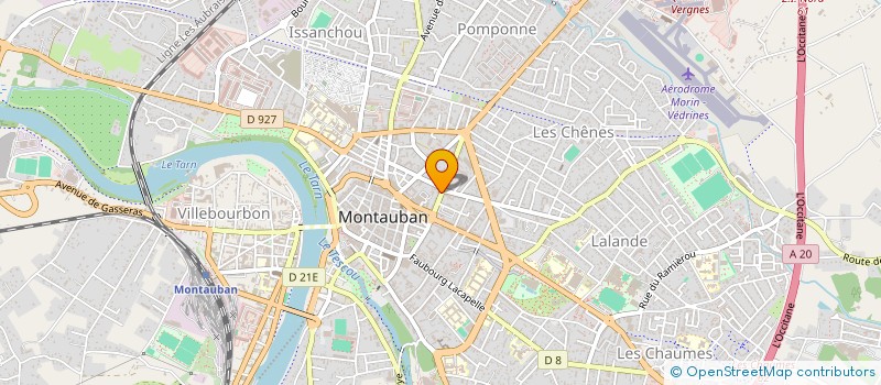 localisation de l'entreprise FAUCHE GRAND EST 1 à MONTAUBAN