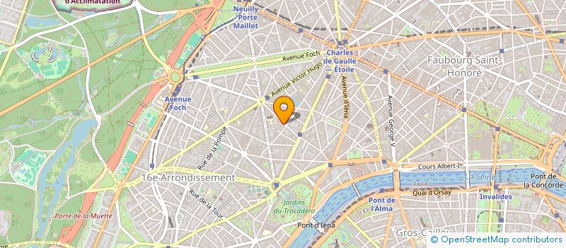 localisation de l'entreprise FAUCHEUR PARIS  PARIS