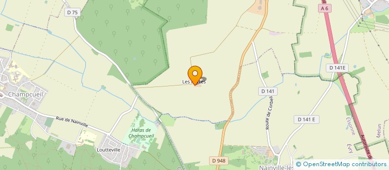 localisation de l'entreprise FAUCHEUX MADELEINE BONLIEU  AUVERNAUX