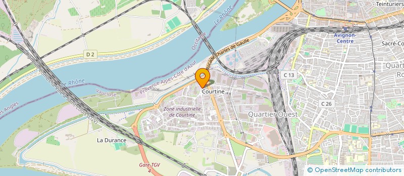 localisation de l'entreprise FAUCHILLE AUTO MOBILIS à AVIGNON