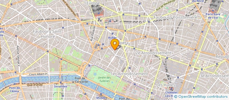 localisation de l'entreprise FAUCHON T  PARIS