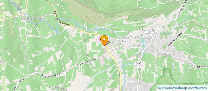 localisation de l'entreprise FAUCON  BEAUMES-DE-VENISE