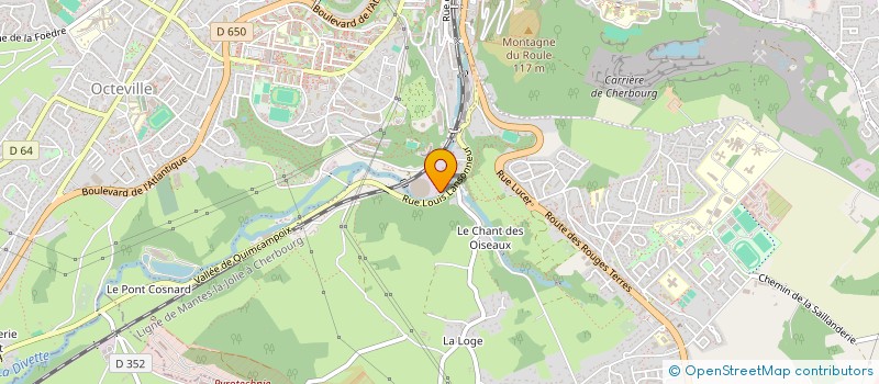 localisation de l'entreprise FAUCON  CHERBOURG-EN-COTENTIN