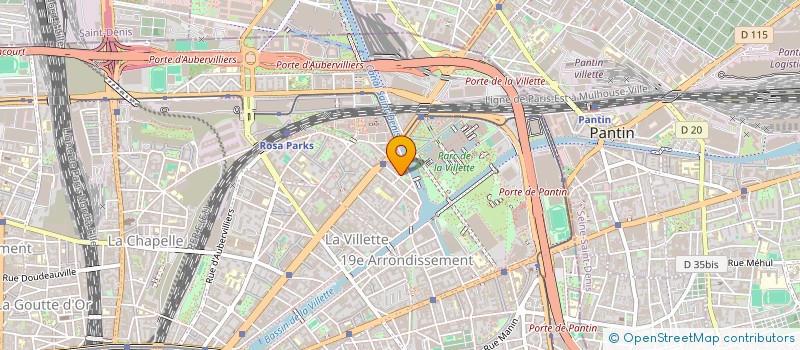 localisation de l'entreprise FAUCON  PARIS