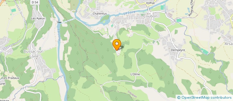 localisation de l'entreprise FAUCON  COUBON